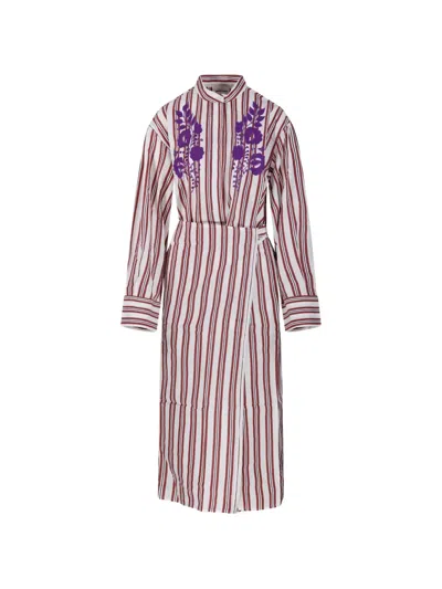 Antik Batik Miradi Midi Dress In Multi