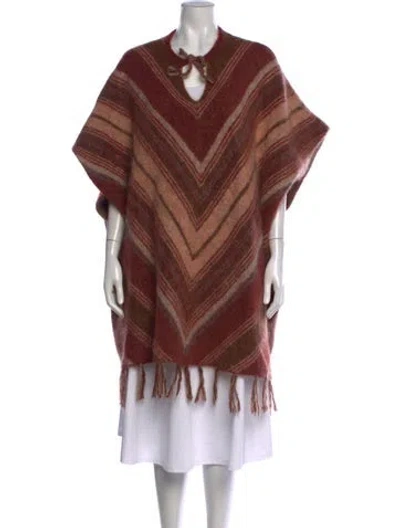 Pre-owned Antik Batik Mohair Striped Sweater In Neutrals