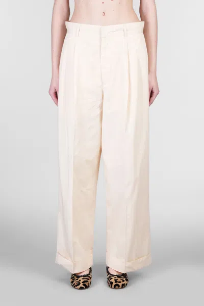 Antik Batik Pam Pants In Beige Cotton