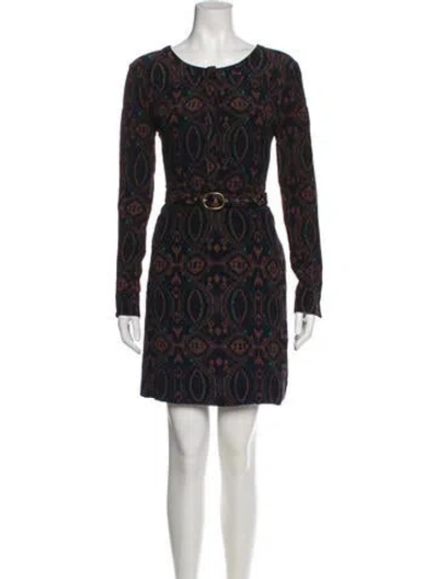 Pre-owned Antik Batik Printed Mini Dress In Multi