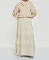 Antik Batik Robby Maxi Skirt In Cream In White