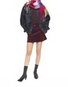 Antik Batik Rusty Mini Skirt In Purple In Multi