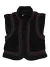 Antik Batik Sally Gilet Clothing In Black