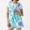 Antik Batik Suny Vest In Blue In Blue