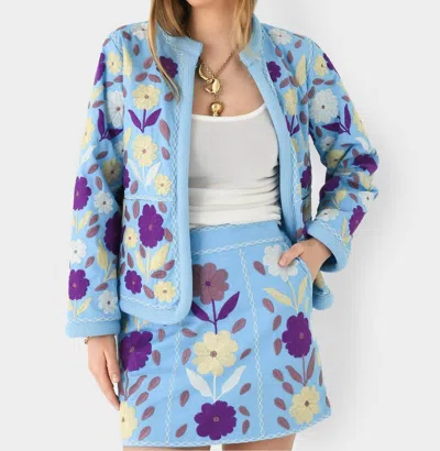 Antik Batik Tady Jacket In Blue