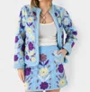 Antik Batik Tady Jacket In Blue In Multi