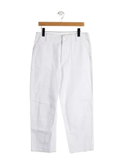 Pre-owned Antik Batik Wide Leg Pants In White
