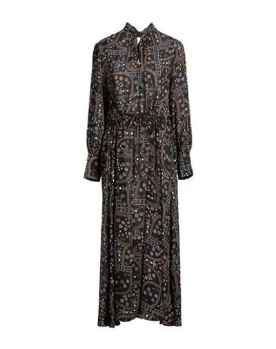 Antik Batik Woman Maxi Dress Black Size M Viscose