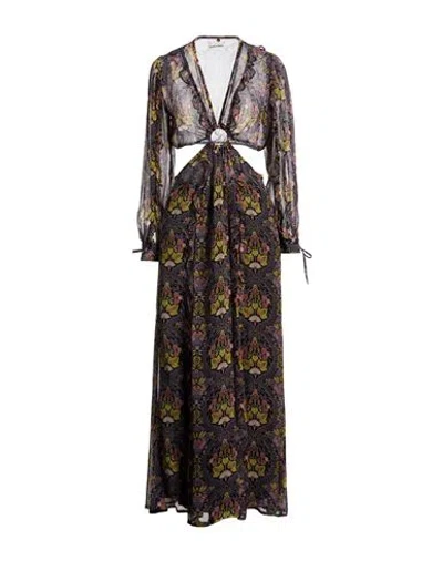 Antik Batik Woman Maxi Dress Dark Purple Size Xs Viscose