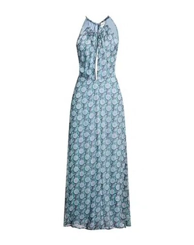 Antik Batik Woman Maxi Dress Light Blue Size 10 Viscose