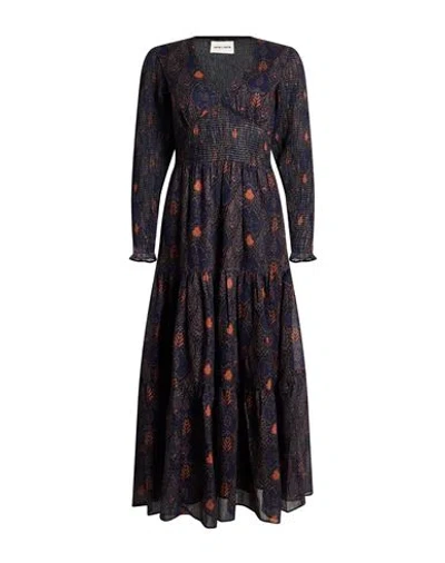 Antik Batik Woman Maxi Dress Midnight Blue Size 4 Polyester