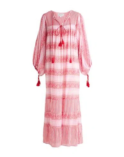 Antik Batik Woman Maxi Dress Pink Size 10 Cotton
