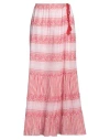 Antik Batik Woman Maxi Skirt Pink Size 10 Cotton