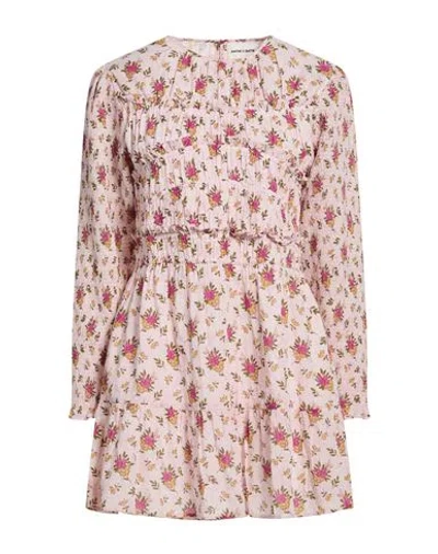 Antik Batik Woman Mini Dress Light Pink Size 10 Cotton