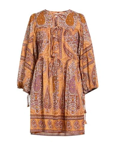 Antik Batik Woman Mini Dress Mandarin Size 4 Cotton