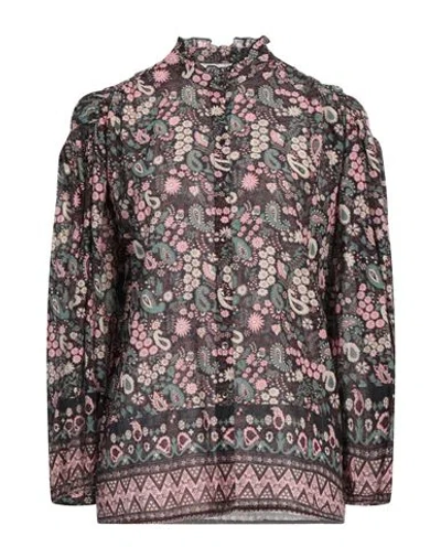Antik Batik Woman Shirt Black Size 10 Cotton