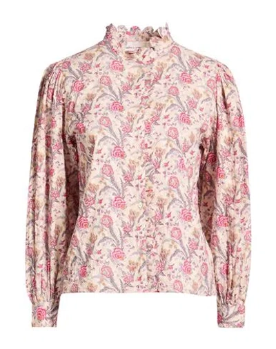 Antik Batik Woman Shirt Blush Size 10 Cotton In Pink