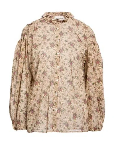 Antik Batik Woman Shirt Brown Size 10 Cotton
