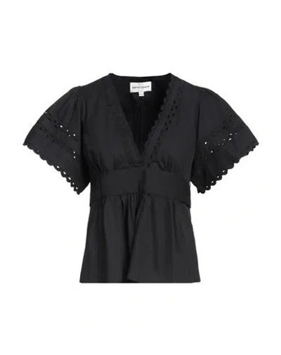 Antik Batik Woman Top Black Size 10 Cotton