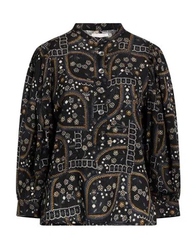Antik Batik Woman Top Black Size 6 Wool