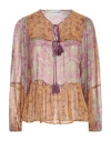 Antik Batik Woman Top Mauve Size 10 Viscose In Purple