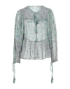 Antik Batik Woman Top Sage Green Size 10 Viscose