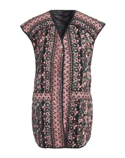 Antik Batik Woman Vest Black Size 8 Cotton