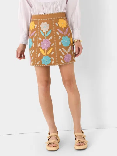 Antik Batik Women's Tady Skirt In Cream