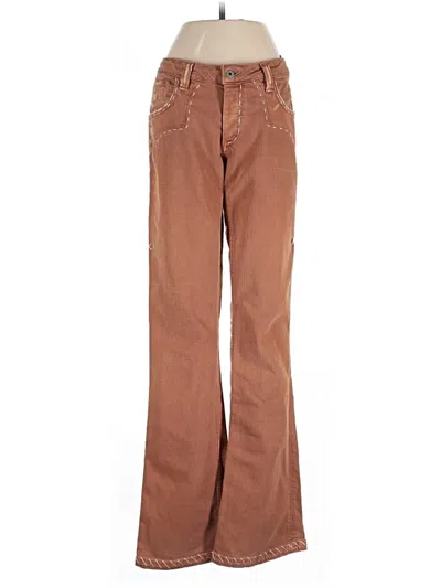 Pre-owned Antik Denim Casual Pants In Brown