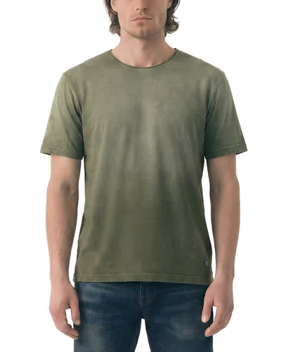 Antik Denim Cotton Tee In Green