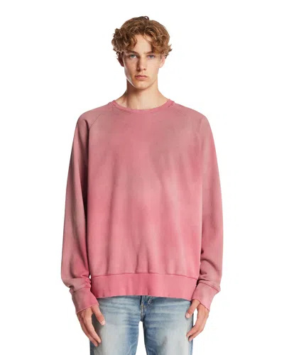 Antik Denim Pink Cotton Sweatshirt In Pink Rosa   #ff81ad