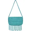 Antik Kraft Beaded Fringe Shoulder Bag