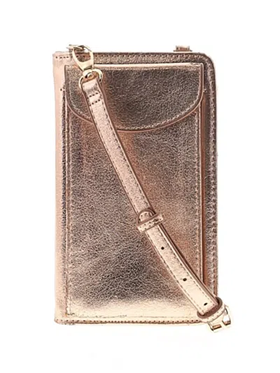 Pre-owned Antik Kraft Crossbody Bag In Gold