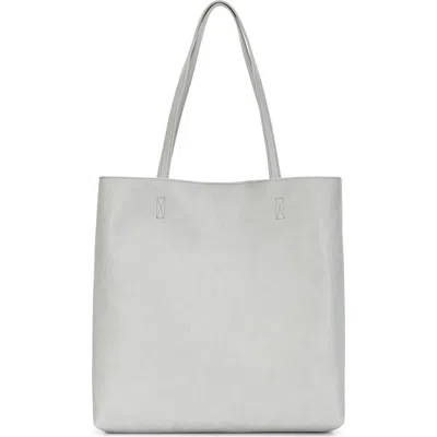 Antik Kraft Faux Leather Tote In Bone