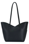 Antik Kraft Shoulder Tote Bag With Removable Pouch In Red