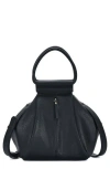 Antik Kraft Slouchy Top Handle Bag In Black
