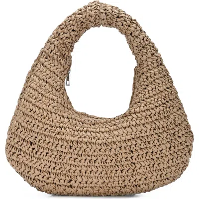 Antik Kraft Straw Hobo In Camel