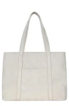 Antik Kraft Work Tote Bag In Stone