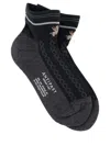 Antipast Knitted Patterned Socks In Black
