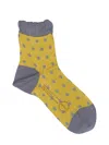 Antipast Dotted Socks In Yellow
