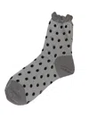 Antipast Polka Dot-pattern Socks In Gray