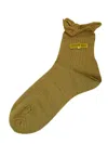 Antipast Knitted Wool Bow Socks In Gray