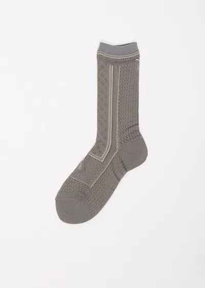 Antipast Baller Lace Knitted Socks In Grey