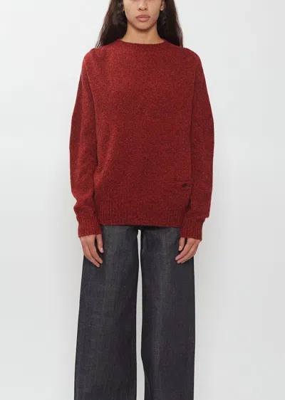 Antipast Cashmere Pullover In Wine Mix