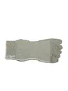 Antipast Cotton 5 Fingers Socks In Silver