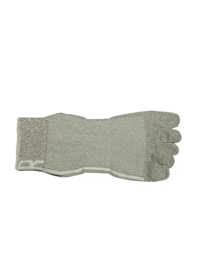 Antipast Cotton 5 Fingers Socks In Metallic