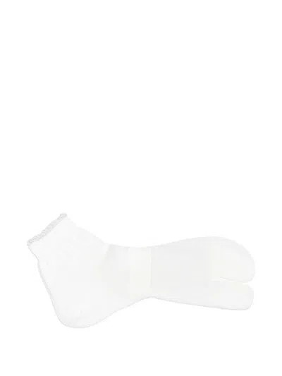 Antipast Cotton Tabi Socks In White