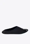 Antipast Embroired Babouche In Black