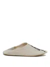 Antipast Embroired Babouche In Beige