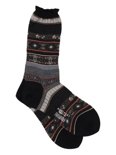 Antipast Fair Isle-knit Socks